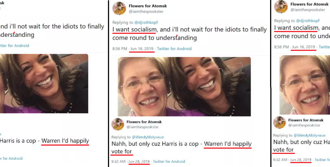 dayton, ohio shooter, ocasio-cortez, elizabeth warren, harris, left-wing