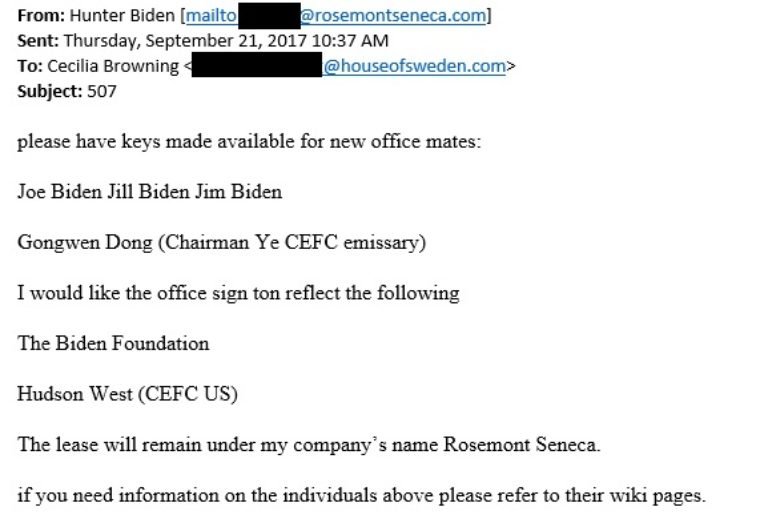 biden emails, chinese, hunter biden, joe biden